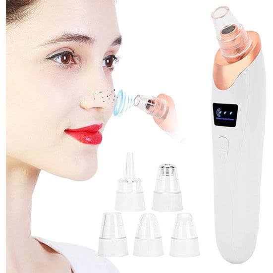Electric Blackhead Remover 5 in 1 Rechargeable