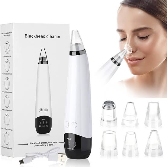 Electric Blackhead Remover 5 in 1 Rechargeable